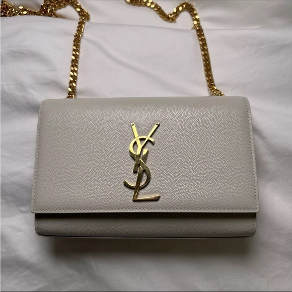Yves Saint Laurent YSL KATE BAG SMALL BLANC VINTAGE WHITE - Picture 6 of 16
